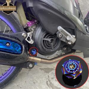 FLAWLESSTI M20x1.5 2.5 피치 Gr5 티타늄 엔진 오일 볼트 Yamaha Xmax 300 560 155 Aerox Honda Forza 350