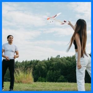 조립 된 글라이더 Diy 거품 비행기 교육 키트 어린이를위한 쉬운 비행기 비행기 장난감 어린이 조립