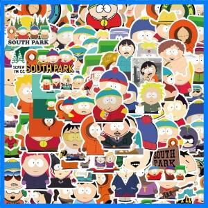 만화 애니메이션 방수 스티커, SouthPark Kenny 팩, 노트북 그래피티, 스케이트보드, 수하물, 전화 스티커,
