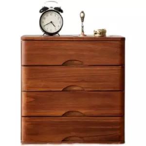 원목 장 보관함 정리함 탁상 소형 사무실 서류 미니 월넛 나무 서랍장