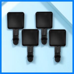 4개 비접착 사각 치즈 멜트 팬 미니 라클렛 그릴 균일 가열 안전 디자인 시간 절약