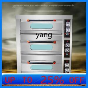 Lcx 상업용 전기 오븐 3단 6트레이 타이머 기능 베이킹 케이크