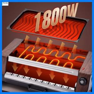 바베큐 그릴, 가정용 무연 전기 실내 다기능 붙지 않는 베이킹 트레이, 완전 자동