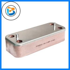 1pcs 12/14/16 PlatesGas 보일러 액세서리 가스 교체 용 플레이트 열교환 기