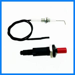 오븐 가스 그릴 푸시 버튼 용 피에조 스파크 점화기 홈 주방 스토브 부품 길이 50cm 케이블 바베큐 기기 액