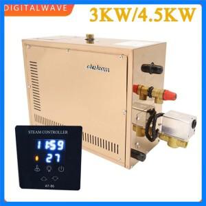 자동 스테인레스 스틸 스팀 발생기, 가정용 사우나 룸 목욕 기계, 스파룸 디지털 컨트롤러, 3kw