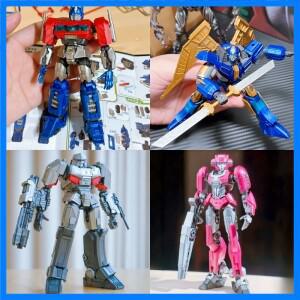 변형 오토봇 원 클래식 옵티머스 프라임 메가트론 에어리얼 센티넬 조립 모델 장난감, 생일 선물, 핫 세일