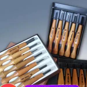 조각칼 세트 목공끌 도구 우드 목판 조각