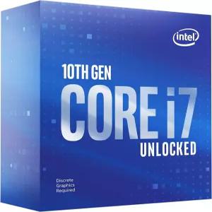 인텔 코어 i7-10700KF 데스크톱 프로세서 8 그래픽 없이 최대 5.1GHz 잠금 해제 LGA1200(인텔 400 시리즈