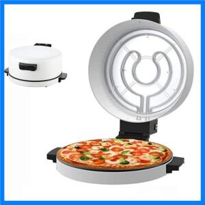 양면 붙지 않는 가열 플레이트 전기 피자 메이커 오븐 표시 등 팬케이크 나초 파히타스 오믈렛