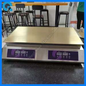 수플레 기계 양방향 순수 구리 두꺼운 그릴 플레이트 수치 제어 일정한 온도