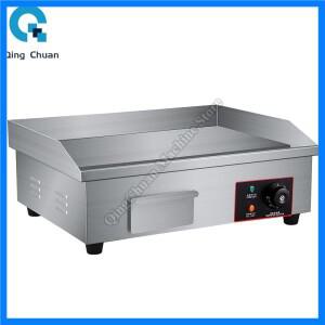전기 그릴 상업용 데스크탑 고전력 스테인레스 스틸 비 스틱 플레이트 독립 온도 조절