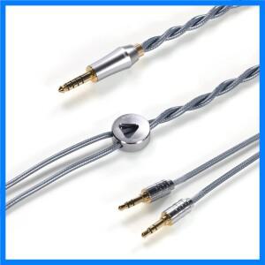 DdHiFi BC150B Moondrop FiiO Beyerdynamic Focal Sennheiser ATH Meze용 이중 차폐 실버 헤드폰 업그레이