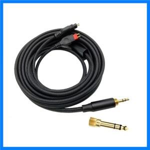 Sennheiser HD580 HDxxx 이어폰 오디오 케이블 용 슈퍼 소프트 헤드폰 나일론 OFC