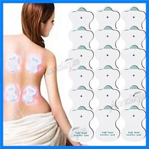 50/30/10개 EMS 근육 자극기 교체용 스티커 물리치료 전극 패드 텐스 기계 전도성 젤 바디 마사지