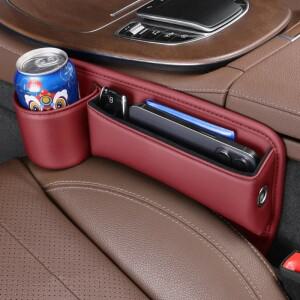 카시트 틈새 정리함 수납함 포켓 범용 지갑 열쇠 카드 컵 폰 홀더 자동차 내부 액세서리