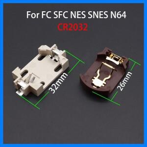 FC NES N64 게임 카드 BS-6 3V CR2025 ML203 버튼 용 5pcs 배터리 홀더