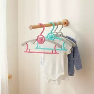 논슬립 유아 옷걸이 아이옷 정리 미끄럼방지 캐릭터 아동용