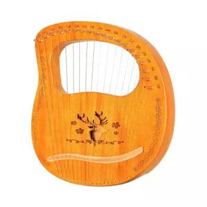 미니 하프 입문용 레슨 연습 교육용 취미 초보 연주 빈티지