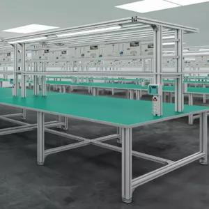 프로파일 작업대 포장대 정전기 테이블 조립 검사대