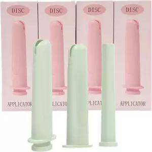 생리 디스크 전용 SafeInsert DISC 어플리케이터 - 인체공학적 삽입 도구 위생적으로 재사용 가능한 그립