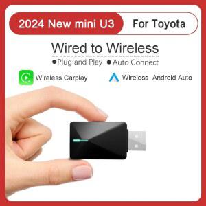 유무선 미니 카플레이 무선으로 대부분의 카플레이무선 CarlinKit 16G 박스