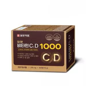 일양약품 비타민C&D1000 100C 100정, 1개