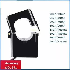 호환  오픈 타입 CT 전류 변압기 OPCT24AL-200A50mA 300A50mA 200A333mv 100ma 40ma 25ma 20ma