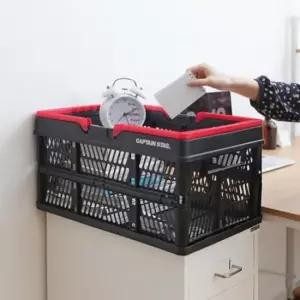 [생활] 폴딩바스켓 홈클리닝 트렁크정리 일본식공간활용 피크닉바구니 트렁크 대형