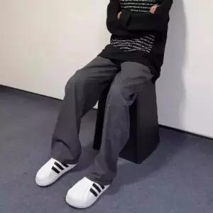 팬츠 남성용 춘추 빈티지 캐주얼 카고 우산 스트레이트 기능성 유행3