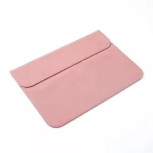가죽 슬리브 가로형 노트북 핑크 파우치 13.3형