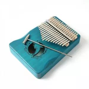 마호가니 17음계 블루돌핀 칼림바세트 크리스마스선물