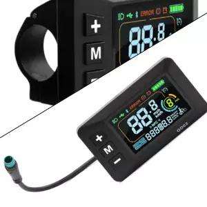 호환 핫 세일 산악 자전거 리튬 배터리 개조 GD02 전동 스쿠터 LCD 컬러 스크린 계기판 부품