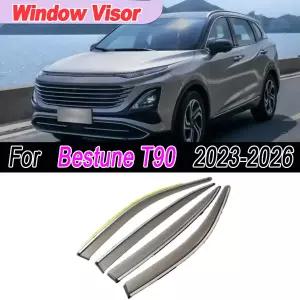 호환  베스툰 T90 2023-2026 차량용 윈도우 바이저 차량 통풍 그늘막 비햇빛 가리개 윈드쉴드 레인 아이브