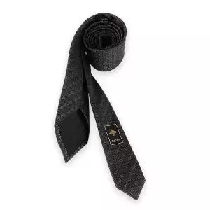 [구찌] 남성 GG 로고 실크 넥타이(블랙) 853351 4E009 1075