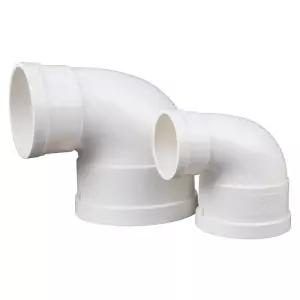 정밀 PVC 엘보 이형 레듀샤 소켓 이경 부싱 90도