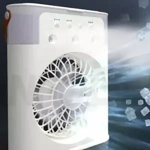 선풍기 얼음골 탁상 미스트 이동식 무선 캠핑 빙풍기 선풍기 미니