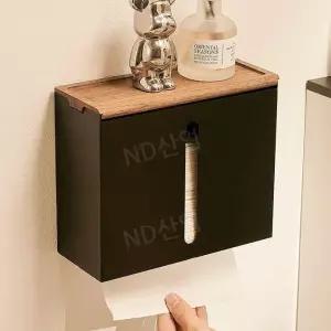 카페 식당 매장 호텔 욕실 핸드타올 케이스  티슈상자 리필 벽걸이형