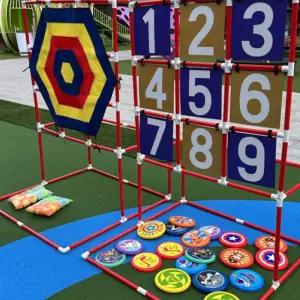 찍찍이 공 던지기 게임 놀이 유치원 벽걸이 스포츠 캐치볼