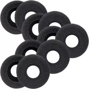 Plantronics 헤드셋용 이어 쿠션 이어패드 교체 헤드폰 블랙와이어 C320 3210 3220 3320 HW251N HW510