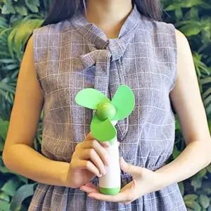 안전한 저소음 무선 미니선풍기 EVA소재 휴대 시원한 바람 모던한 디자인