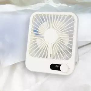 고급 USB 테이블 무선 선풍기 탁상용 미니 강력한 바람 깔끔한 디자인