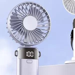 13193 휴대용 DD 선풍기 손풍기 LED 5단바람 핸디 가성비 좋은 실용적인