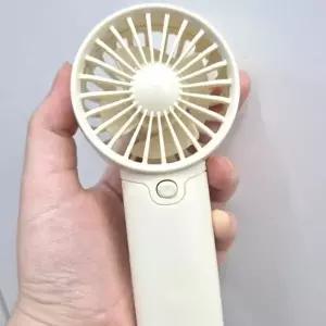 단일색상 핸디형 휴대용 손풍기 선풍기 미니 4엽날개 센스있는 선택