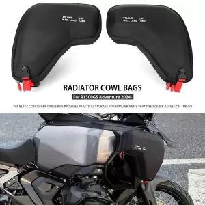 호환  2024 2025 GS1300 R 1300 GS ADV 방수 R1300GS 어드벤처 페어링 좌우 라디에이터 카울 가방