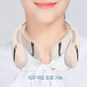 등산 캠핑 C타입충전 선풍기 목에거는 낚시 여행 저소음 산책 3단풍속조절 선풍기 휴대