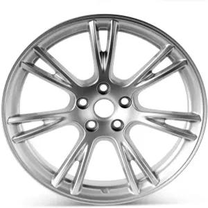 새로운 19인치 x 9.5인치 실버 휠 림 2017-2021 테슬라 모델 3 2020-2024 Y 프리미엄 알루미늄 합금