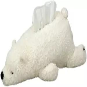 초강력 소프트 플러시 북극곰 티슈 박스 커버 귀여운 종이 홀더 냅킨 자동차 가정용 욕실 주방