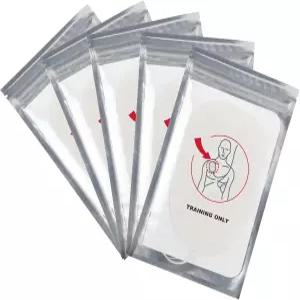 XFT AED 트레이너 패드 미니 패드( 패드)용 5쌍 연습 XFT-D0009 XFT-120N XFT-120NB 교체용 CPR 훈련 사용