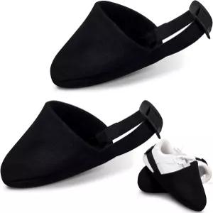 잔마이 볼링화 슬라이드 2팩/1쌍 조절 가능한 밑창 커버 양말 탄력 밴드 핏 대부분의 액세서리 볼 댄싱 L